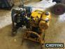 2no. engines, yellow water pump and Villiers petrol engine