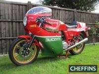1982 864cc Ducati Mike Hailwood Replica MOTORCYCLE Reg. No. YBJ 350X Frame No. DM900R 902494 Engine No. 094229 Imported in 2011 from Holland by specialist dealer Made In Italy Motorcycles and purchased by the current mature owner, an ex classic Ducati rac