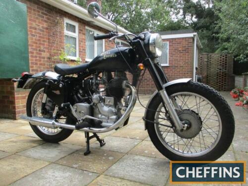 2000 499cc Royal Enfield Bullet Special MOTORCYCLE Reg. No. X712 CHB Frame No. C010375 Engine No. OBS-10375K A sporting 500 single that has taken four years to evolve into a 1960s trim machine in the British tradition with over £4,000 spent. Changed compo