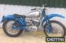 1962 246cc Greeves 24 TES 'Scottish' Trials MOTORCYCLE Reg. No. CXE 142B Frame No. 24TES117x Engine No. 226D/2027 A fine example of the iconic machine from the Thundersley, Essex factory, finished in Moorland Blue and silver and in the current ownership s