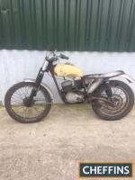 Circa 1960s BSA Bantam Trials MOTORCYCLE Reg. No. N/A Frame No. TBA Engine No. TBA Another machine straight from the barn, the Bantam trials bike appears to be complete with the exception of a seat, a fine project machine that is offered for sale without 