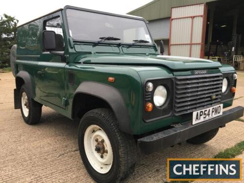 2005 2495cc Land Rover Defender 90 TDS Reg. No. AP54 PMO Chassis No. SALLDVA574A688525 This Defender has had just one owner from new up until October 2018 and two since, it is presented in highly original and standard order with a recorded 83,500 miles. A