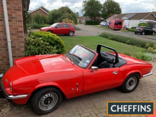 1979 1493cc Triumph Spitfire Mk3 Reg. No. UEG 329S Chassis No. FH1114830 Engine No. FM98560H This Spitfire was subject of a full rebuild in 2004 and has been housed in a dry garage ever since. Completely re-sprayed in its handsome red and complete with a