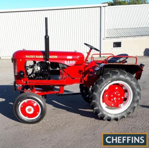 1955 MASSEY-HARRIS FERGUSON 3cylinder diesel TRACTOR This tractor has been fitted with a 3cylinder Yanmar diesel engine and has been repainted