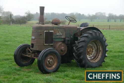 FIELD MARSHALL Series III single cylinder diesel TRACTOR Serial No. 15768 A very original example with new tyres, PUH and swinging drawbar