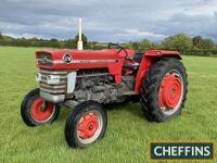 1968 MASSEY FERGUSON 178 4cylinder diesel TRACTOR Reg. No. WGU 585F Serial No. 727839 A Mk.1 example with factory fitted PAS and alloy headlamps. V5C available
