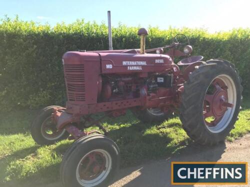 FARMALL SBMD 4cylinder diesel TRACTOR An ex-farm example stated to be running and driving well