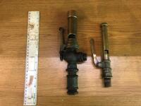 2no. steam engine whistles