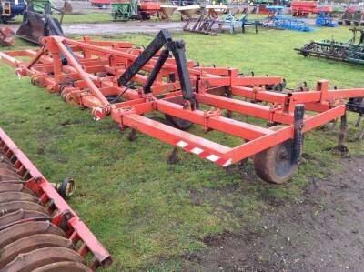 Hydraulic Folding Cultivator c/w depth wheels