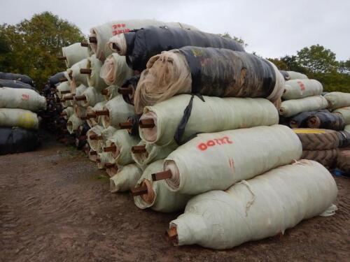 10no. rolls Enviromesh 13m wide x 100-200m long with 1.2mm hole PLEASE CONTACT THE AUCTIONEERS FOR RESERVE PRICE