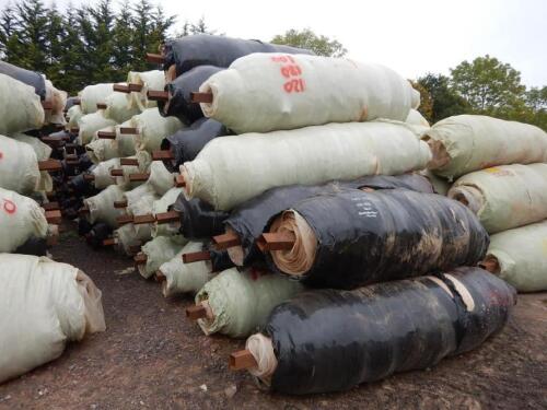 10no. rolls Enviromesh 13m wide x 150-190m long with 1.2mm hole PLEASE CONTACT THE AUCTIONEERS FOR RESERVE PRICE