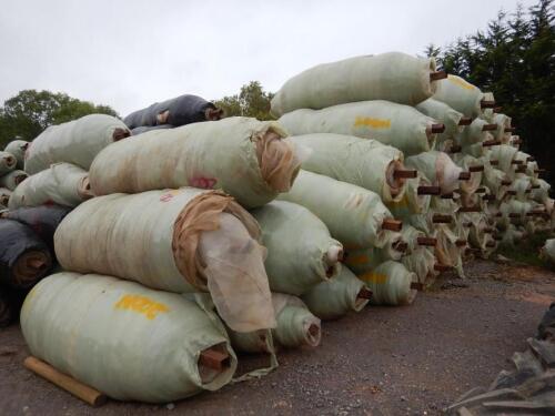 10no. rolls Enviromesh 25m wide x 200m long with 0.8mm hole c.3 years old PLEASE CONTACT THE AUCTIONEERS FOR RESERVE PRICE