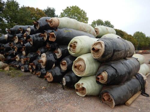 10no. rolls Enviromesh 13m wide x 100-150m long with 1.2mm hole PLEASE CONTACT THE AUCTIONEERS FOR RESERVE PRICE