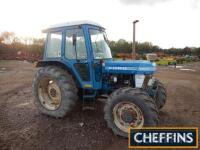 FORD 6610 4wd diesel TRACTOR Fitted with H-pattern gears, turbo and showing 6,157 hours