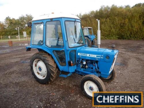 1976 FORD 2600 2wd diesel TRACTOR Serial No. B284208 Fitted with new alternator, starter motor, battery, fuel and oil filters