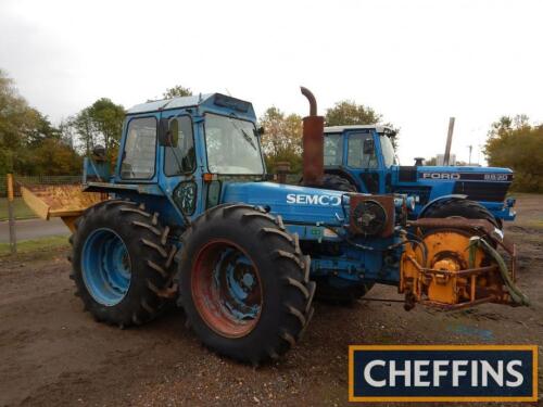 1978 COUNTY 1174 6cylinder diesel TRACTOR Serial No. 37512Fitted with Dual Power, agricultural specification with a working lift top cover and a 16-speed gearbox, front and rear winches and a Swedish Hara flat deck cab.