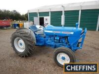 1968 FORD 3000 3cylinder diesel TRACTOR Serial No. B859120 Stated to have been subject to a comprehensive restoration including new track rod ends, wheel bearings, wiring, PAS, PUH etc and is reported to start and run well.