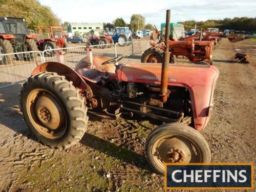 MASSEY FERGUSON 35 4cylinder diesel TRACTOR Serial No. SDF.114625 An ex-farm example stated to be running and driving