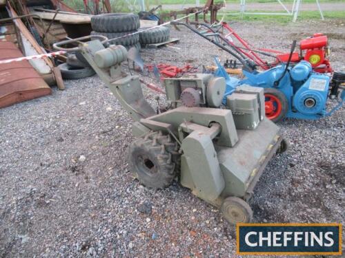 Turner pedestrian flail mower 30ins cut