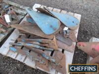 Pallet of plough parts, NOS mainly