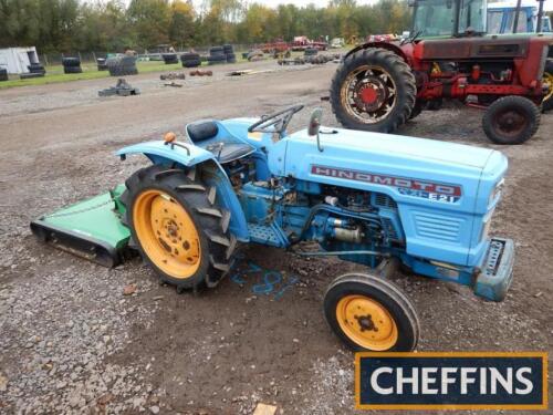 HINOMOTO E21 2cylinder diesel COMPACT TRACTOR Serial No. 1ME063613 Recently refurbished by Thurlow Nunn and offered for sale with topper