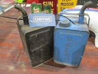 Paraffin cans (2)