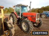 MASSEY FERGUSON 3655 Dynashift diesel TRACTOR Fitted with Datatronic, air conditioning and showing 9,748 hours