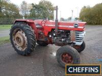 MASSEY FERGUSON 175 Multi-Power 4cylinder diesel TRACTOR The vendor reports this tractor is in good working order, Multi-Power works well as do the hydraulics and is fitted with PAS