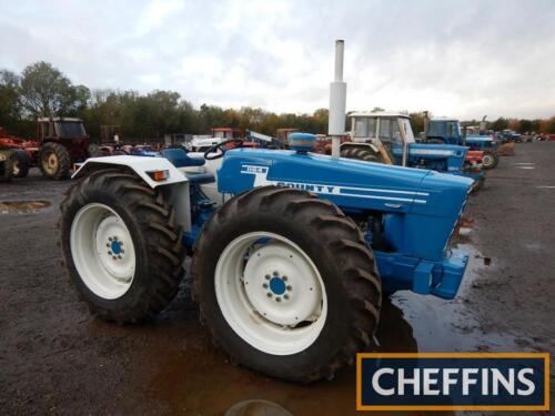 1973 COUNTY 1164 6cylinder diesel TRACTOR Reg. No. CNF 311M Serial No. 28509 Fitted with rear linkage and drawbar on 16.9-34 wheels and tyres