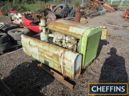 Perkins 4270 diesel engine from Claas Combine