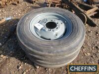 2no. 600x16 wheels and tyres