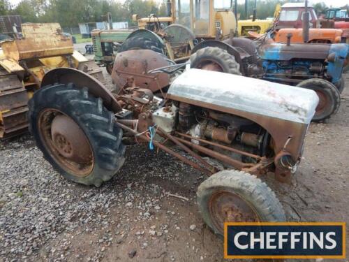 FERGUSON TE-20 3cylinder diesel TRACTOR Described as a barn find ready for restoration