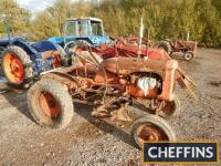 ALLIS CHALMERS Model B petrol/paraffin TRACTORFitted with mid-mounted ridger