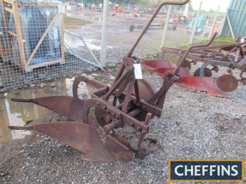 David Brown 2furrow plough, complete with depth wheel