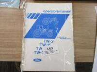 Ford TW15/25/35 instruction manual, NOS and printed in 1984