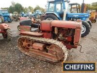McCORMICK DEERING T20 4cylinder petrol/paraffin CRAWLER TRACTOR Fitted with a PTO driven winch