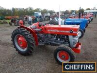 1966 MASSEY FERGUSON 135 3cylinder diesel TRACTOR Reg. No. EJL 355D Serial No. 51371 Subject to a full restoration including new wheels and tyres, new panel work, reconditioned pump and injectors and finished in 2pack paint. V5C available