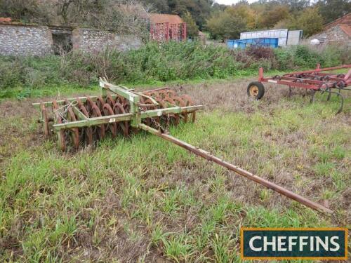 2006 Dowsdwell DAFPM double-row furrow press, 103in Serial No. 064M27003