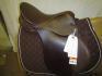 Stubben Rex pony saddle 16inx32cm brown - Wide Fitting