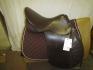 Thoroughbred event saddle 18in narrow/med brown