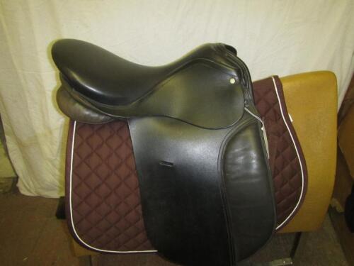 Jeffries innsbruck dressage 17 1/2in narrow fit black