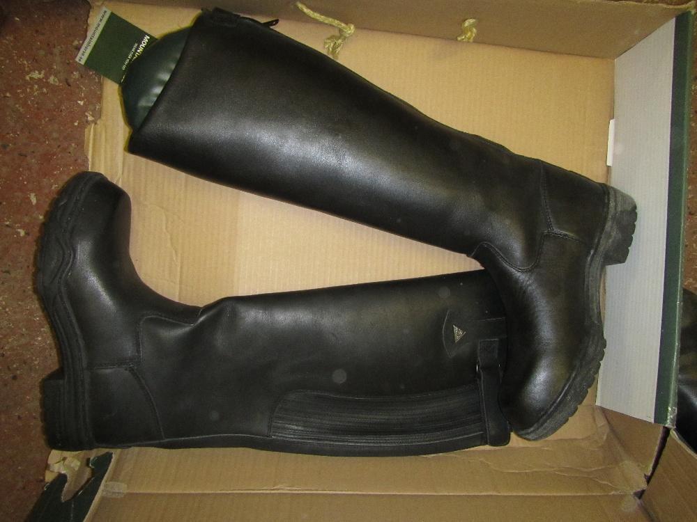 Mountain horse mountain rider boots UK 5 black Timed Online Auction of