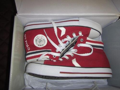 HV polo Barcelona sneakers red UK 3.5