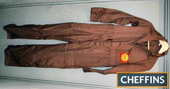 Shell, an original brown set of overalls by Supercraft of Oldham