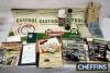 Castrol, a fine array of ephemera and promotional material including floor mats, screwdrivers, flask, oil bottle etc. and other garage shop items