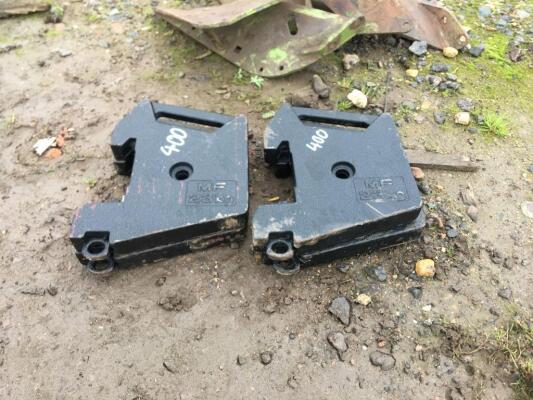 4no. Massey Ferguson Front Weights