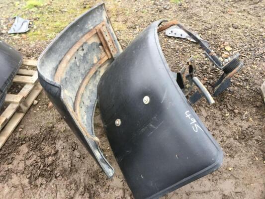 Set of Tractor Mudguards