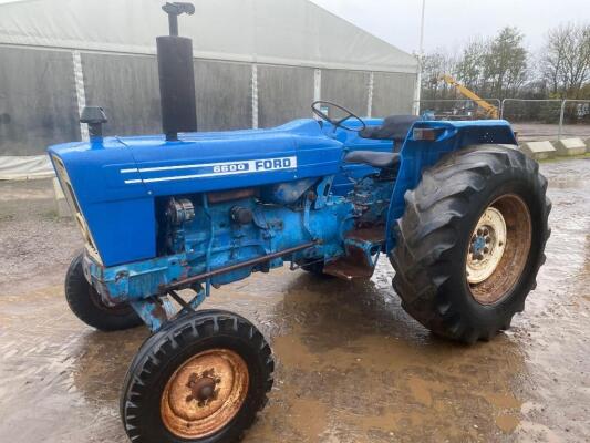 Ford 6600 2wd Tractor Ser. No. B278257