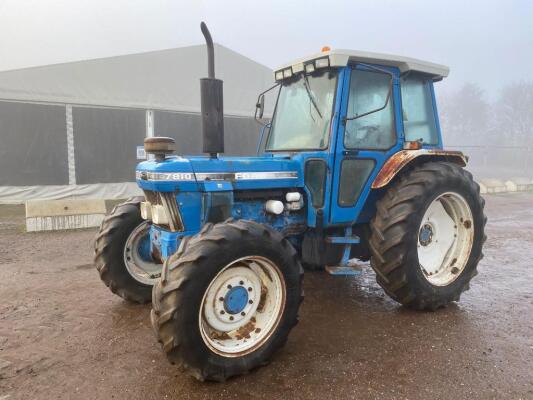 Ford 7810 Series 2 Tractor c/w air con Reg. No. F932 PHJ