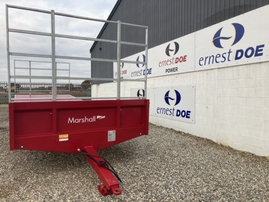 2020 MARSHALL TRAILERS BC25 10T BALE TRAILER NEW & UNUSED 25FT 10T BALE TRAILER, REAR TOOLBOX HARVEST LADDERS WALKING AXLES, 6 STUD 335/80 R15.3 TYRES HYDRAULIC BRAKES - (SERIAL NO 107026) (11173574) (MANUFACTURERS WARRANTY APPLIES)